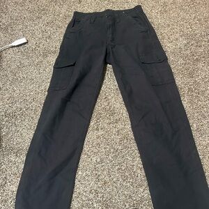 Men's Black Cargo Pants